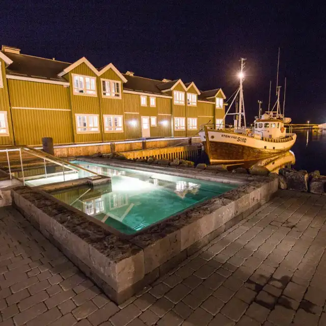 Sigló Hotel on the harbour